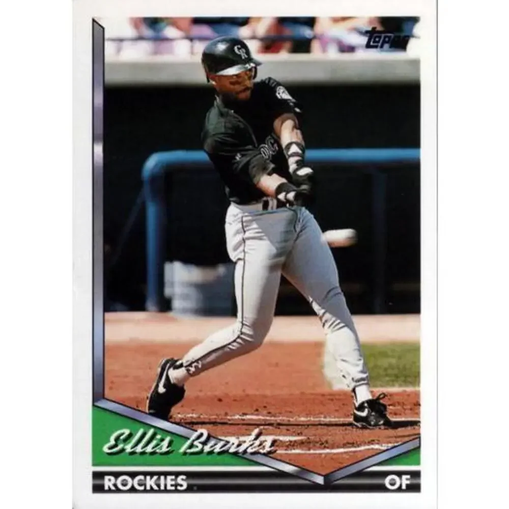 1994 Topps Traded Ellis Burks 18T Colorado Rockies